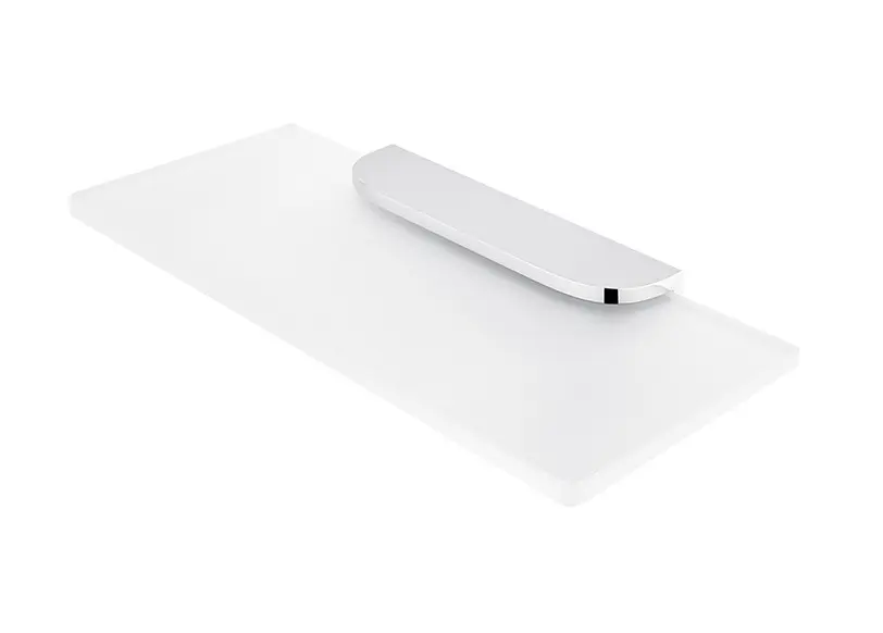 Nimco Nikau - Polc, hossza 200 mm, matt üveg/króm NK 30091B-20-26