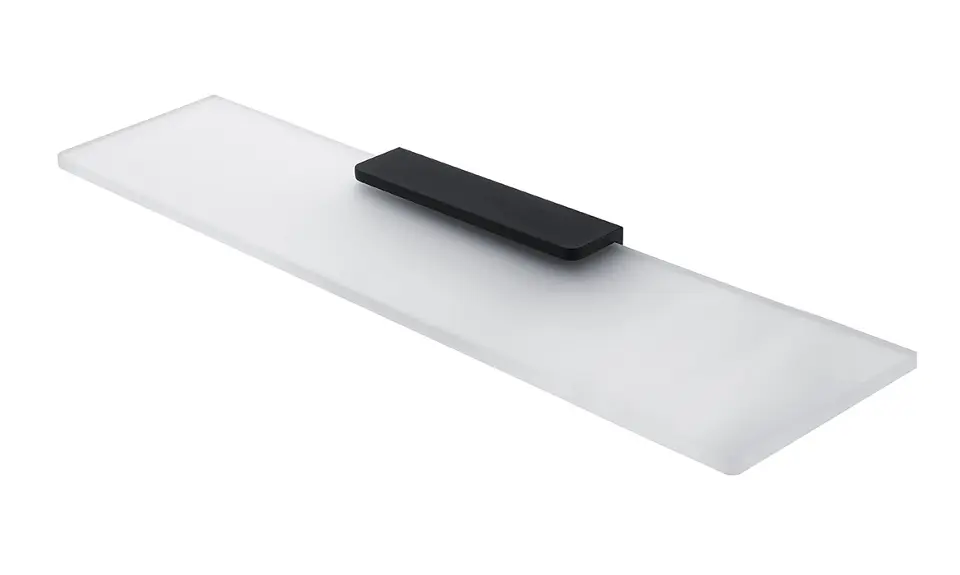 Levně Nimco Maya - Polička, 60 cm, matné sklo/černý mat MAC 29091B-60-90
