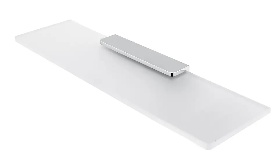 Levně Nimco Maya - Polička, 60 cm, matné sklo/chrom MA 29091B-60-26