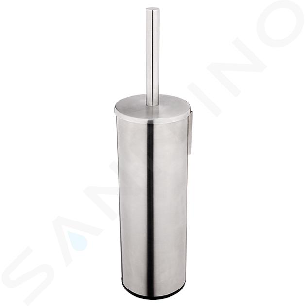 Nimco Unix - Scopino con supporto, acciaio inox spazzolato UNM 13094E-10